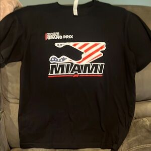 Miami Grand Prix Black T-Shirt